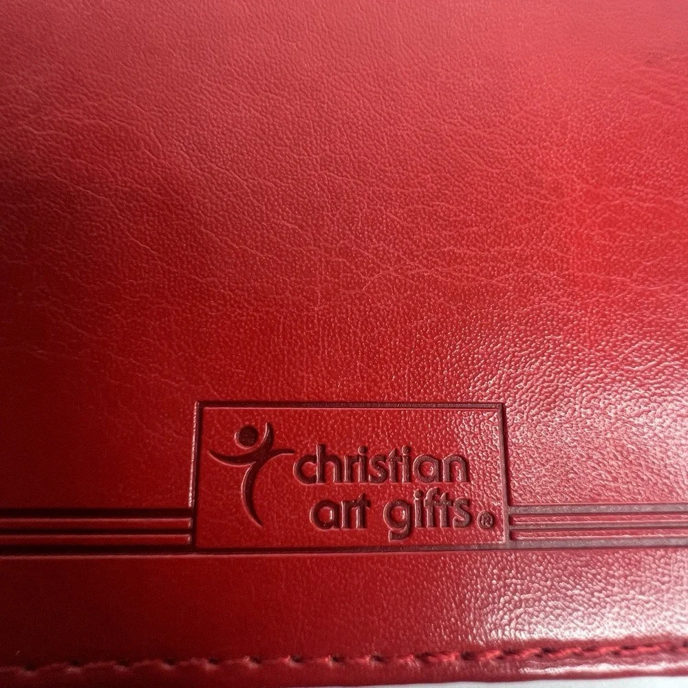 Red Faux Leather Jer 29:11 Blank Gift Journal I Know The Plans I Have For You